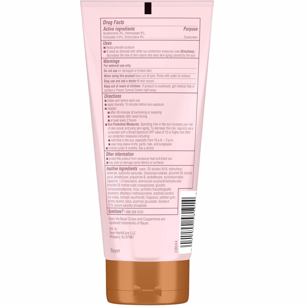 Glow Shimmer 2 Pack Sunscreen SPF 30 Coppertone - Picture 5 of 9